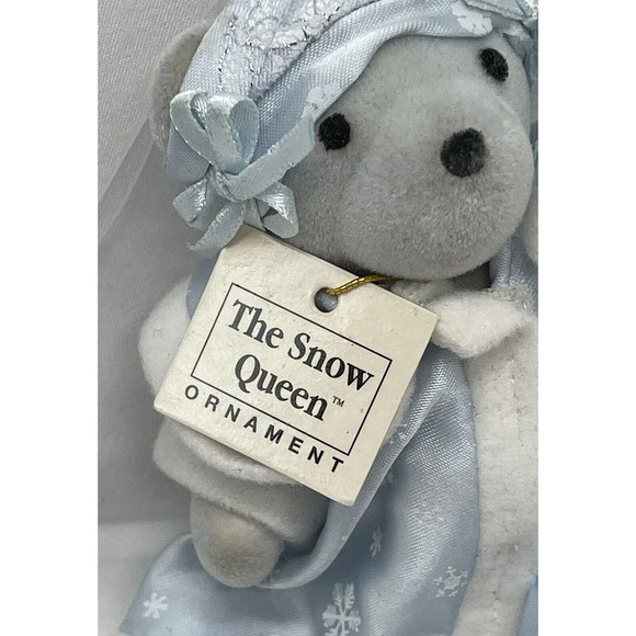Vintage North American Bear 5” The Snow Queen Mini V.I.B. 1992 5" Ornament - Picture 2 of 8